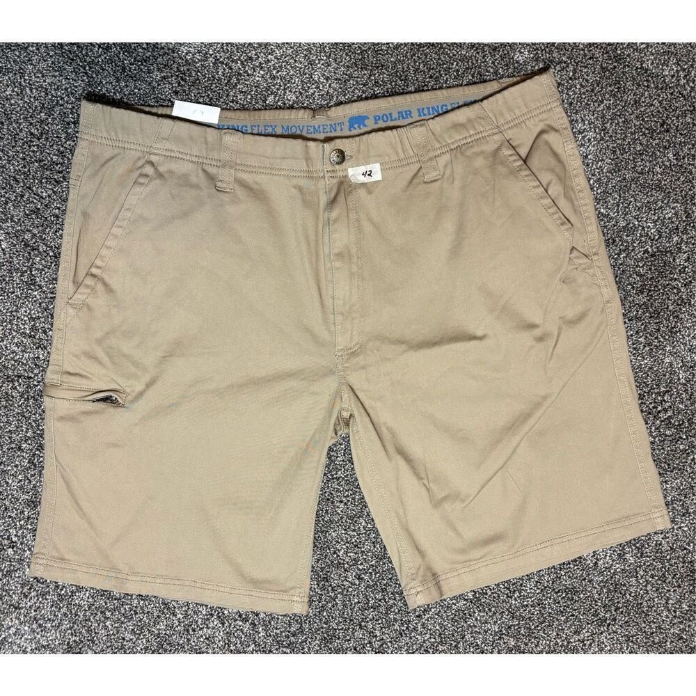 Khaki Shorts Polar King By KEY Size Size 42 New NWT